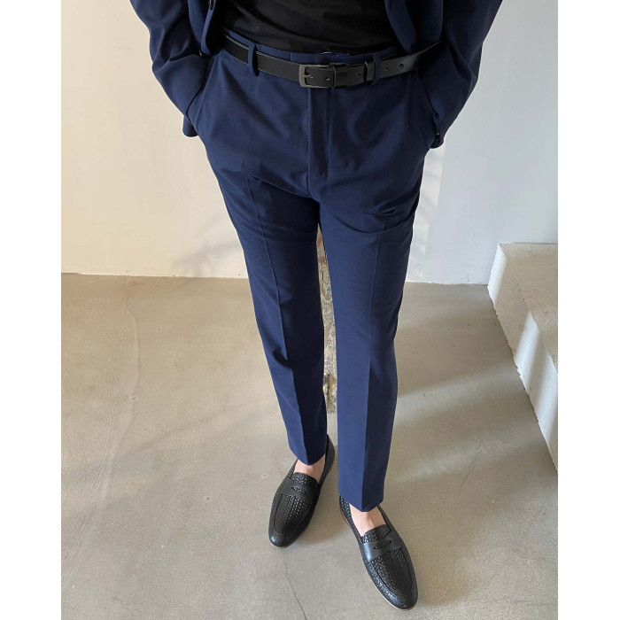 Czarne mokasyny na 1,5cm obcasie skóra licowa