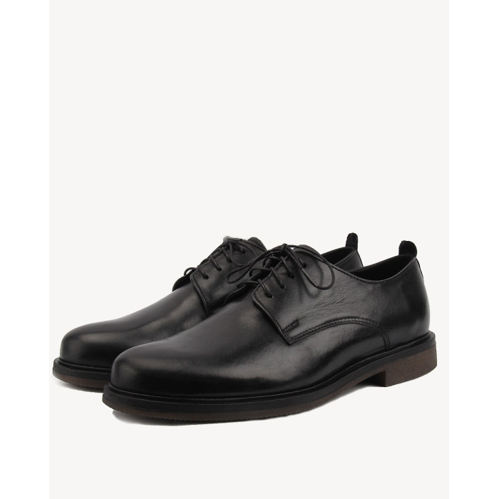 Black half boots grain leather BOTIMO