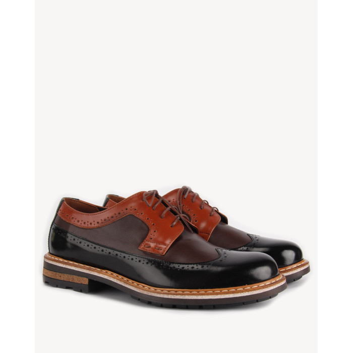 Brown half boots grain leather BOTIMO