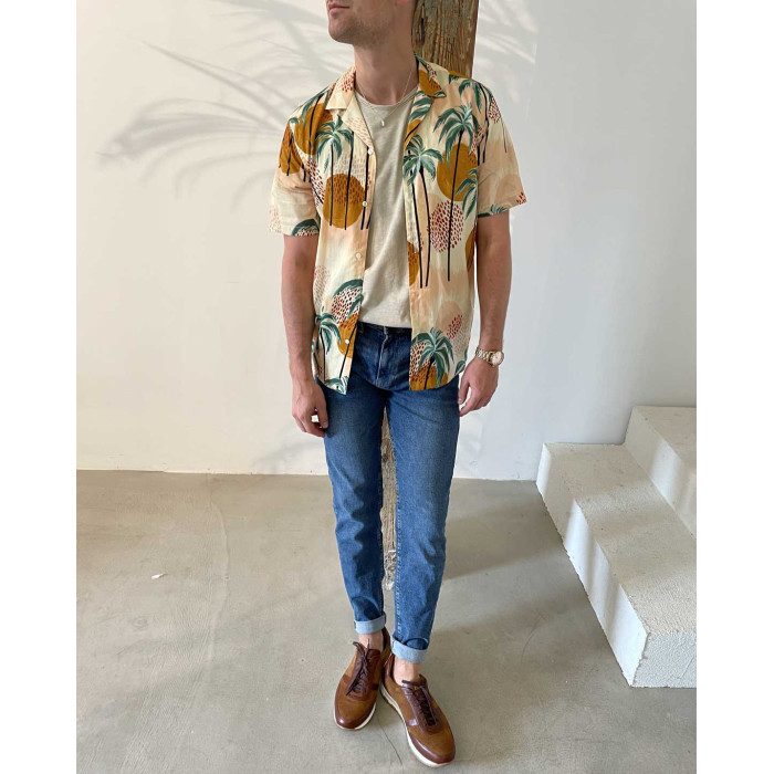 Red sneakers for men velour leather