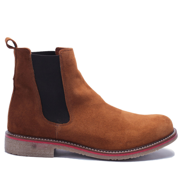 Rude Kozaki Męskie skóra welur