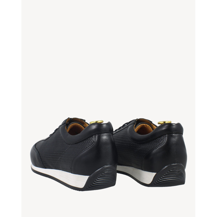 Sportowe czarne półbuty