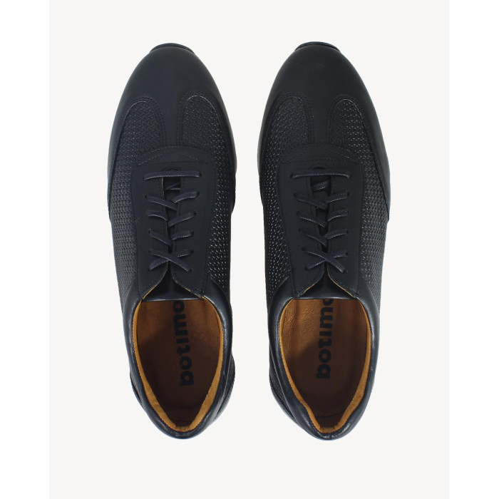 Sportowe czarne półbuty