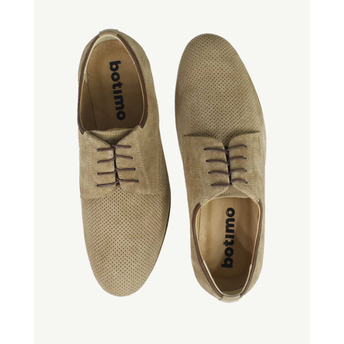 Beige elegant breathable half shoes