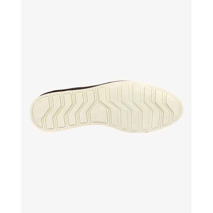 Brązowe eleganckie półbuty welurowe