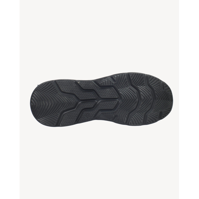 Czarne oddychające sneakersy na 3cm podeszwie