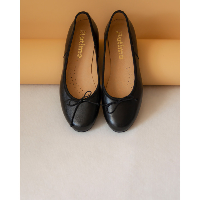 Czarne wygodne baleriny BOTIMO