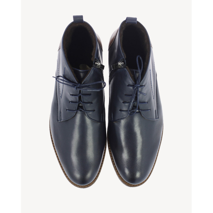 Granatowe kozaki AGDA