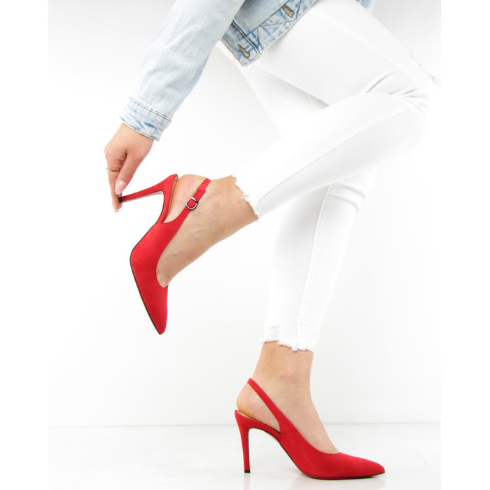 Czerwone szpilki STAGÓRS