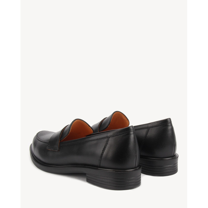 Czarne mokasyny skórzane BOTIMO