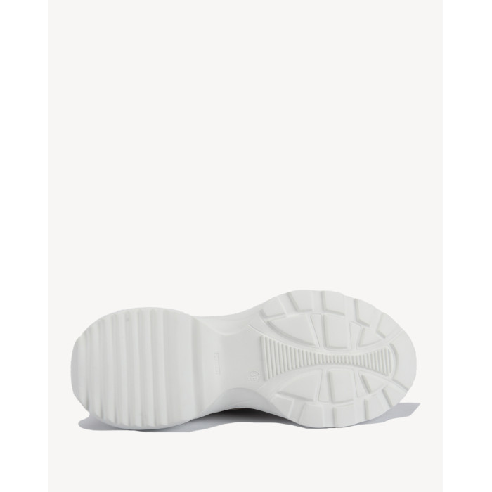 Sneakersy skórzane pudrowy róż BOTIMO