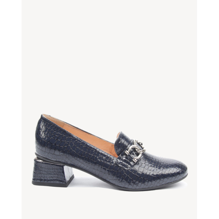 Navy blue moccasins STAGÓRS