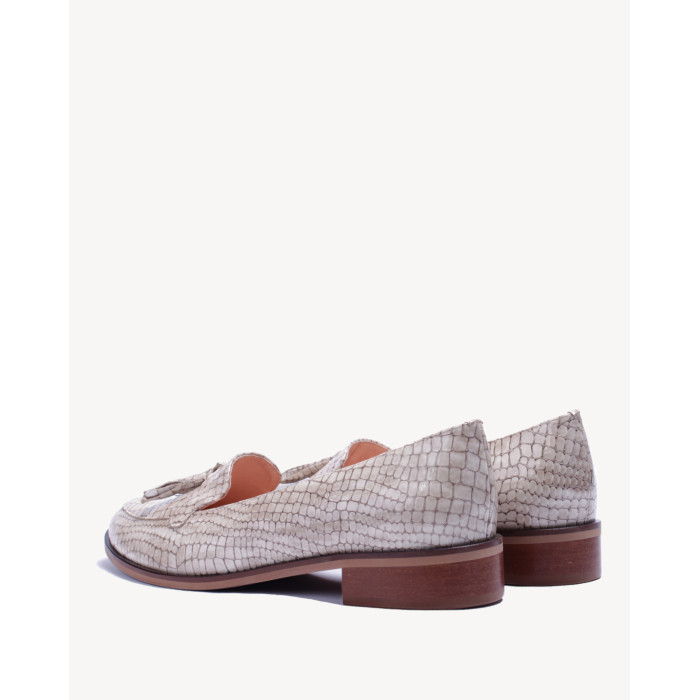 Beige moccasins STAGÓRS