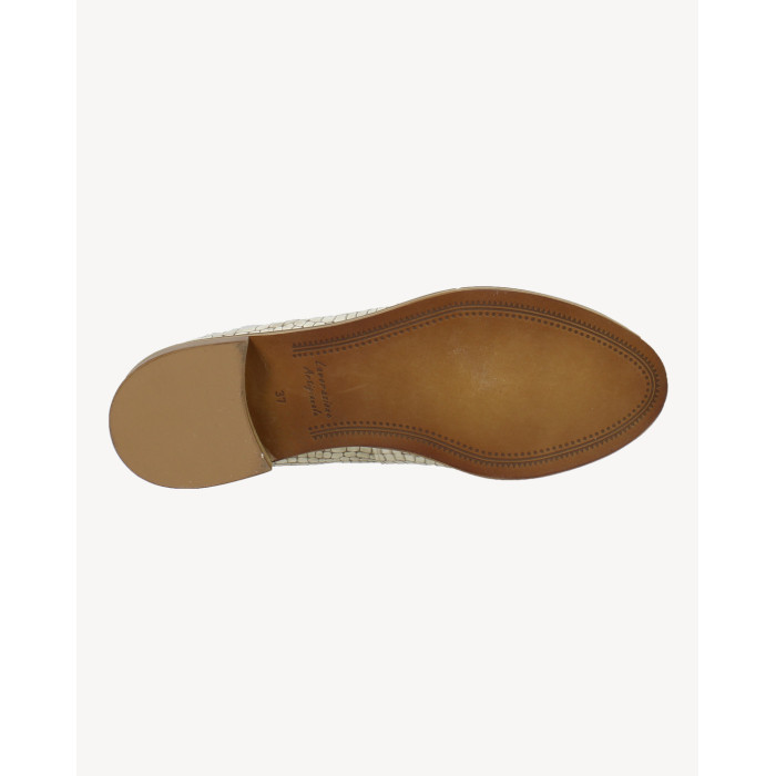 Beige moccasins STAGÓRS