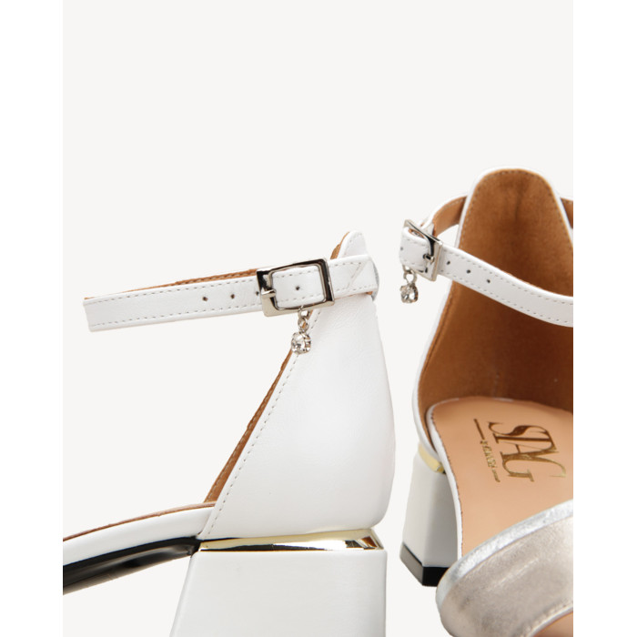 White STAGÓRS sandals