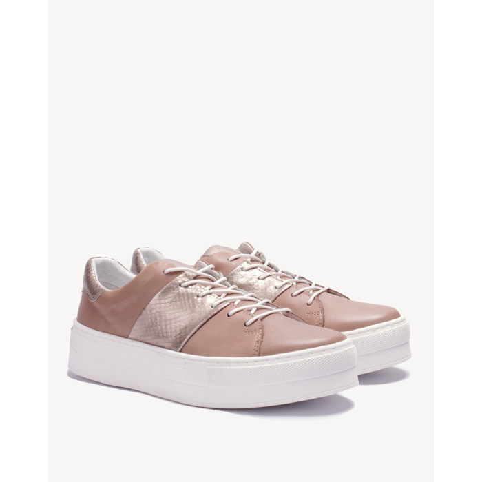 Beige sneakers on 4cm sole BOTIMO