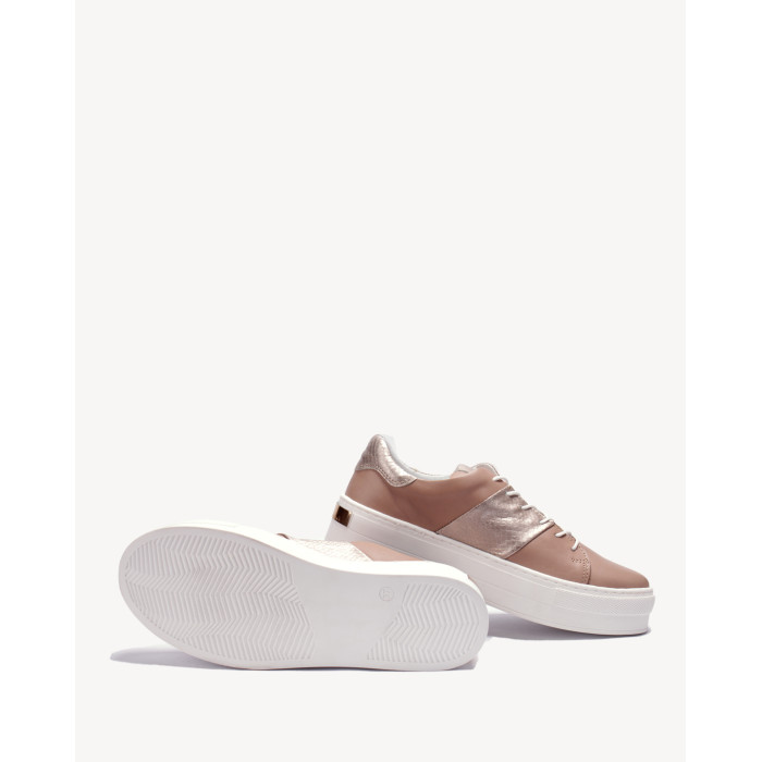 Beige sneakers on 4cm sole BOTIMO