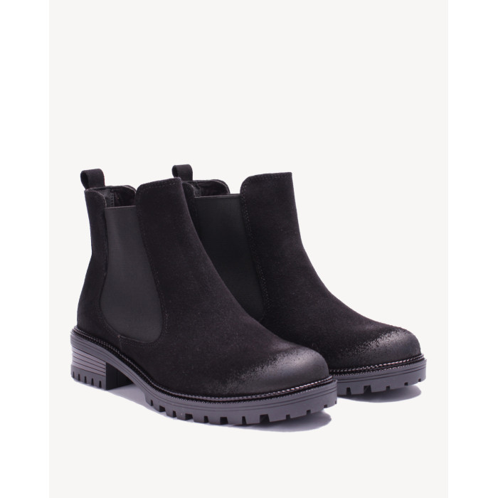 Czarne sztyblety KAMPA