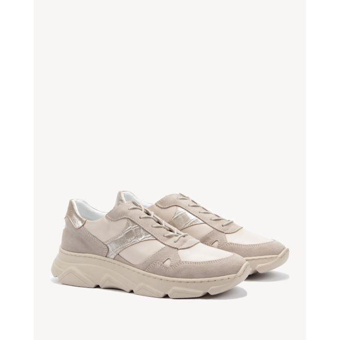 Beżowe półbuty sportowe
