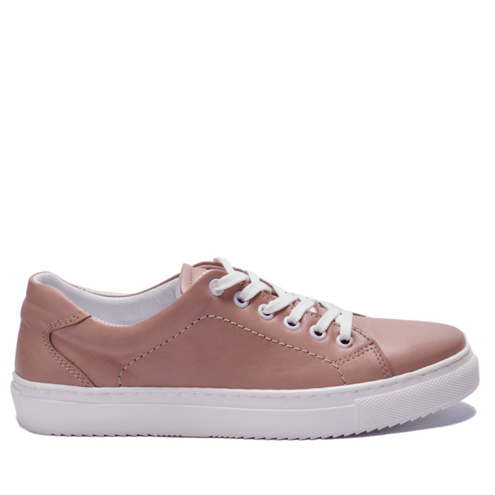Brown sneakers grain leather BOTIMO