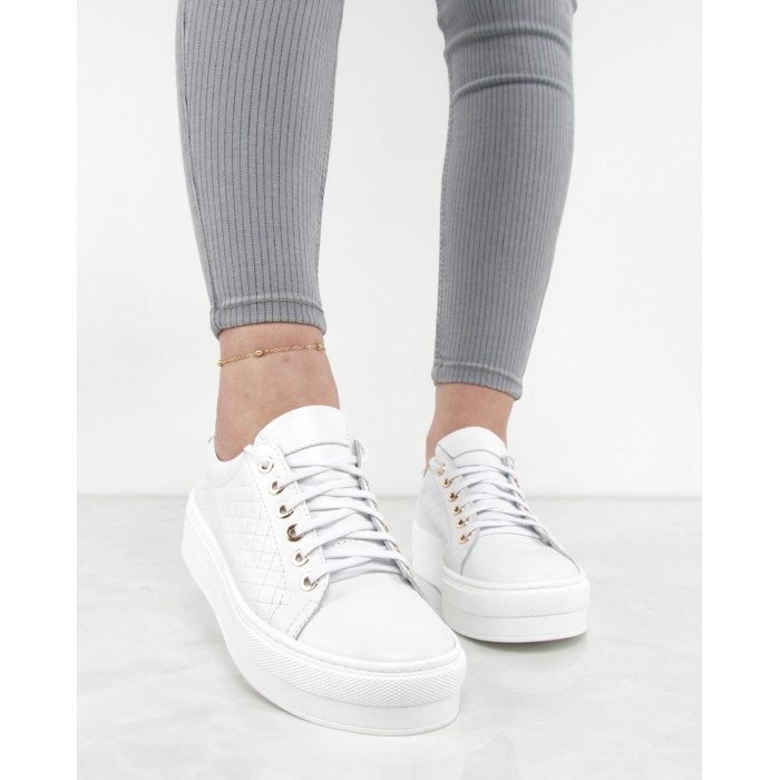 White sneakers genuine leather BOTIMO