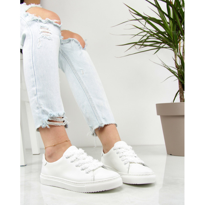 White sneakers full grain leather BOTIMO