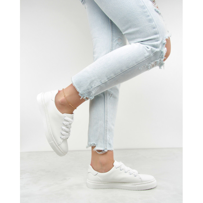 White sneakers full grain leather BOTIMO