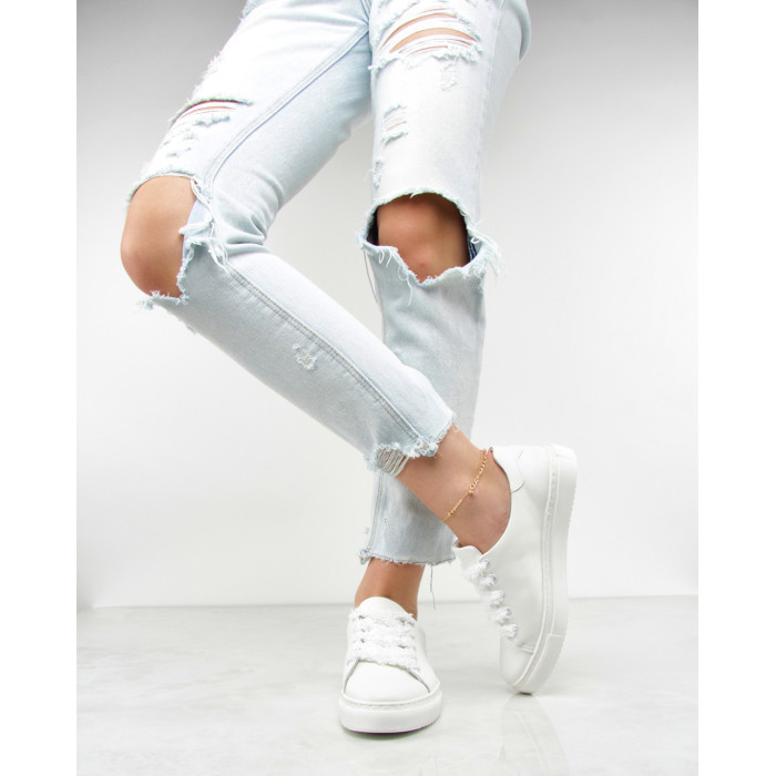White sneakers full grain leather BOTIMO