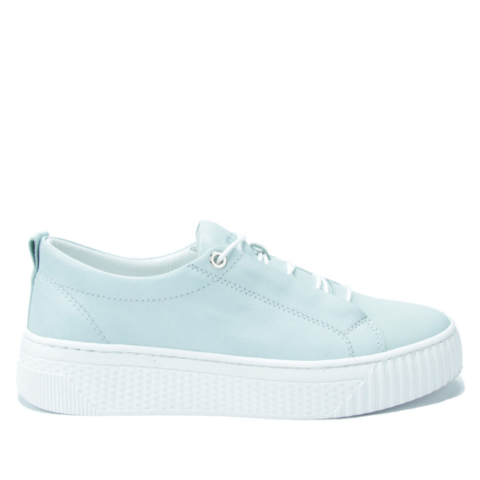 Blue sneakers on high sole BOTIMO