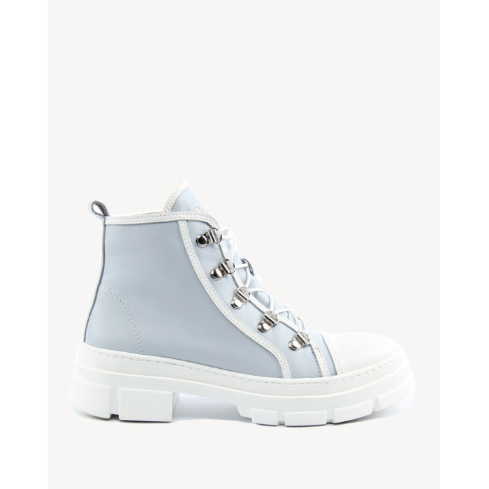 Blue summer boots grain leather BOTIMO