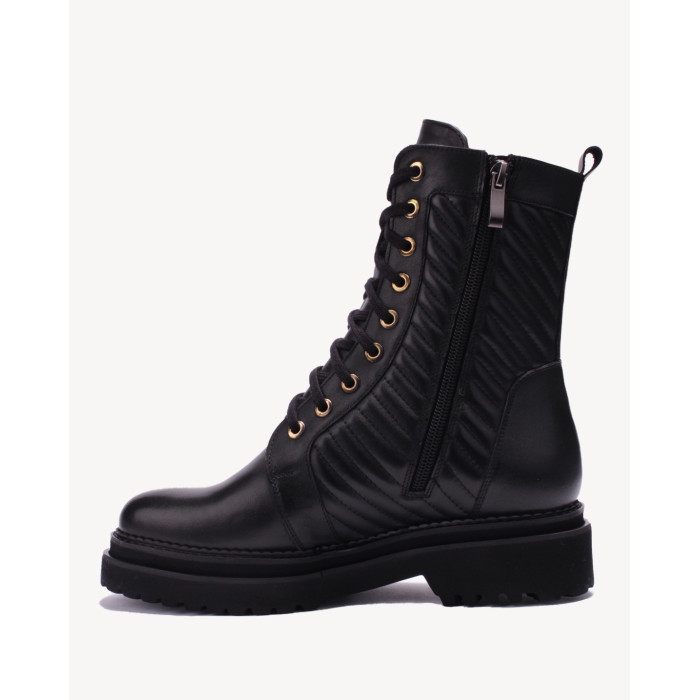 Black patent leather boots BOTIMO
