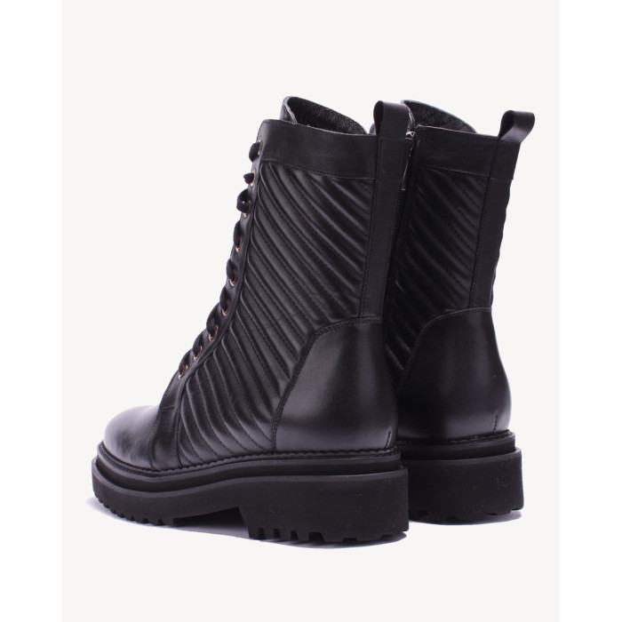 Black patent leather boots BOTIMO