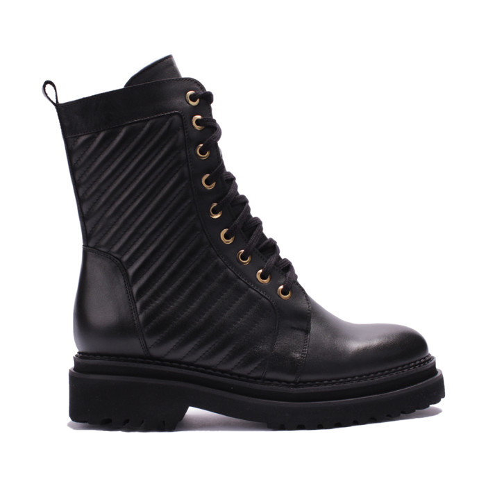 Black patent leather boots BOTIMO