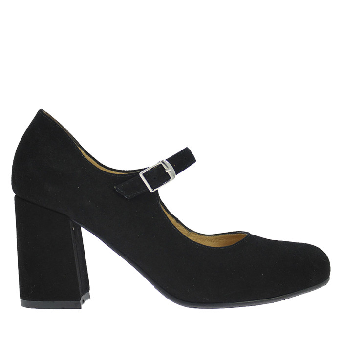 Czarne czółenka AGA