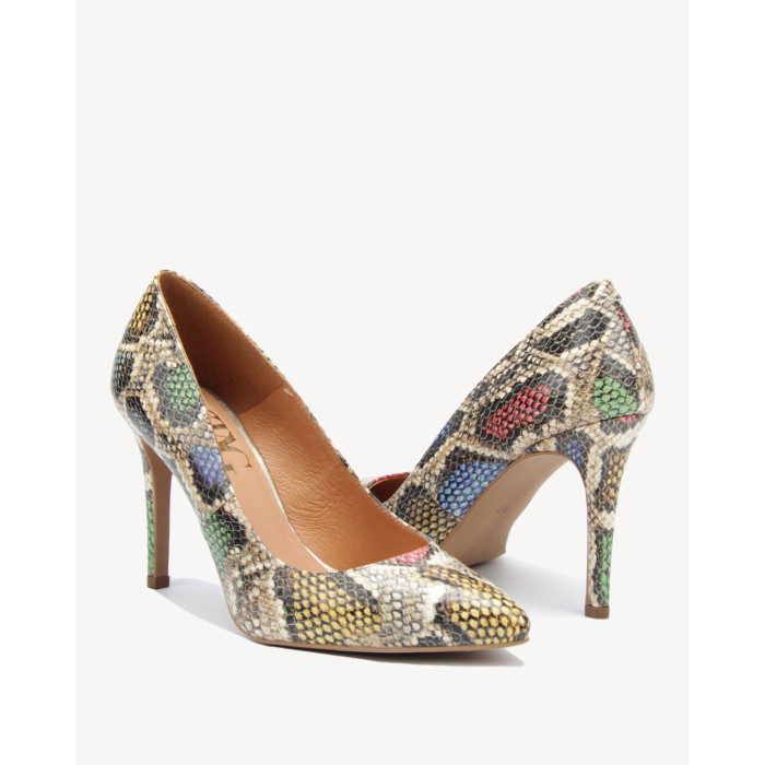 Szpilki we wzór krokodyla STAGÓRS