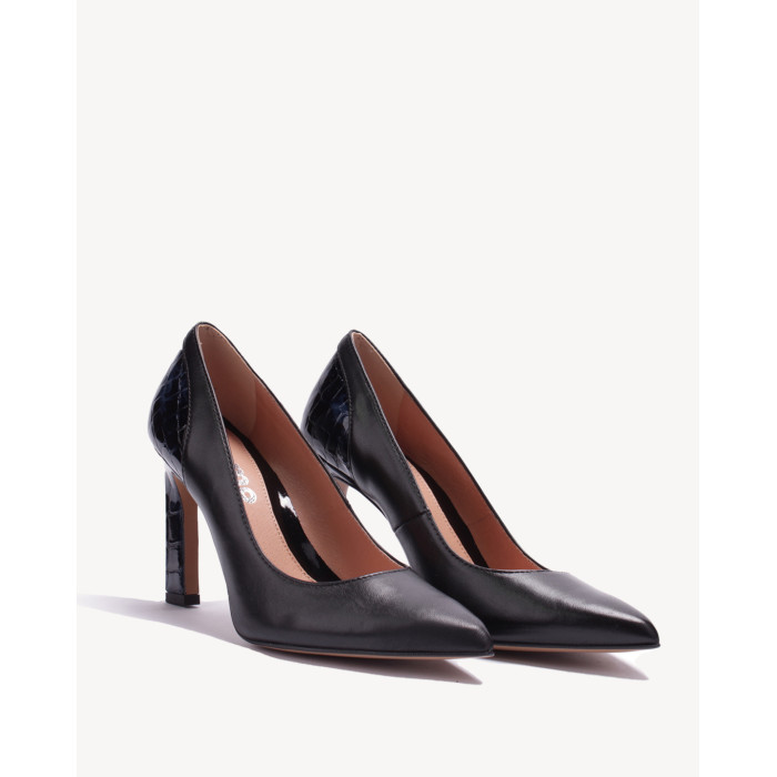 Czarne szpilki skóra licowa BOTIMO