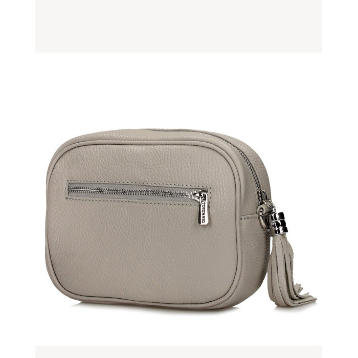 Listonoszka skórzana z frędzelkiem