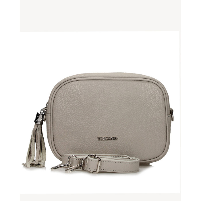 Listonoszka skórzana z frędzelkiem