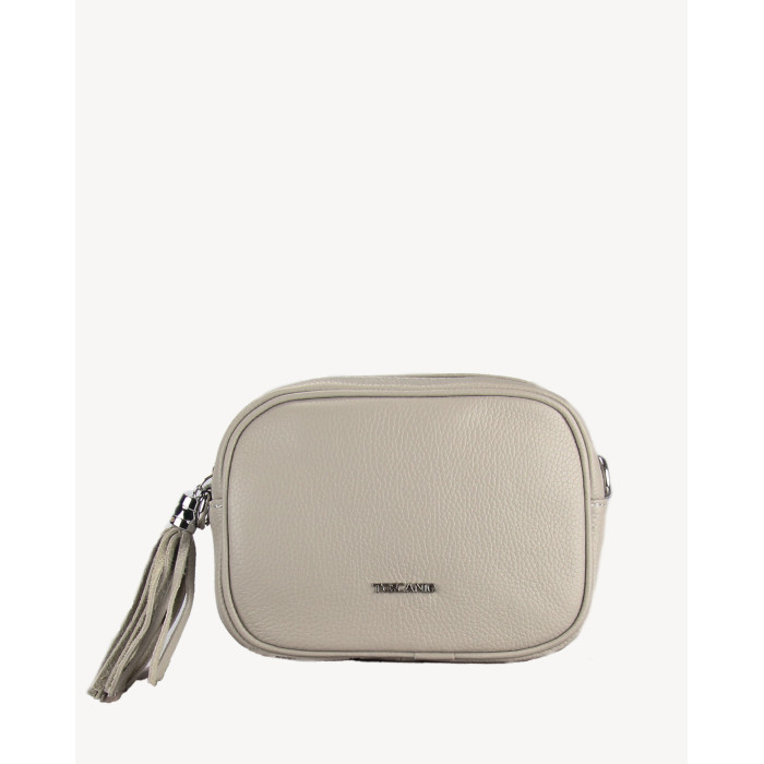 Listonoszka skórzana z frędzelkiem