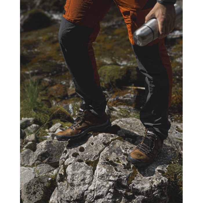 Men's Brown leather trekking boots BOTIMO