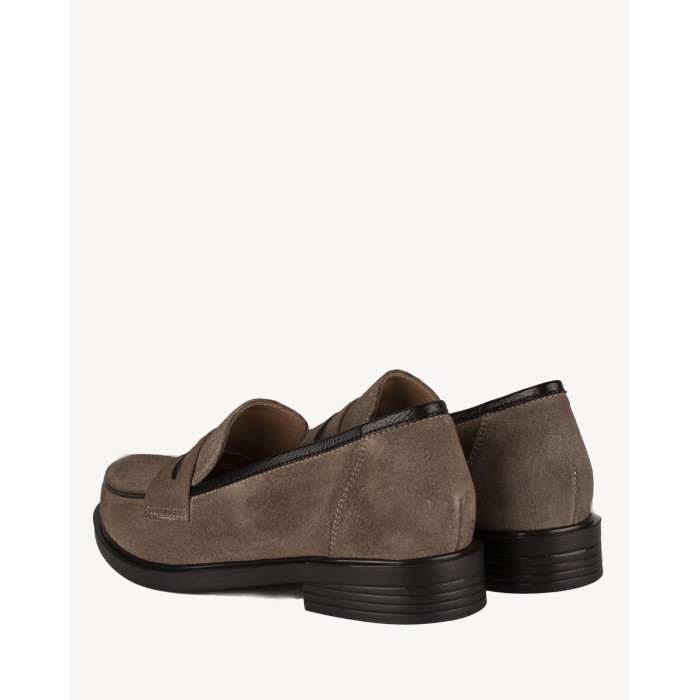 Brown leather moccasin BOTIMO