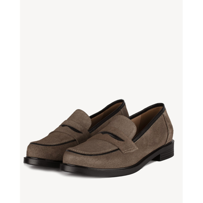 Brown leather moccasin BOTIMO
