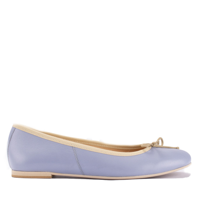 Niebieskie wygodne baleriny BOTIMO