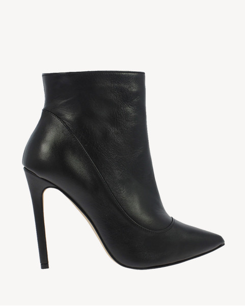 Czarne Botki ocieplane...