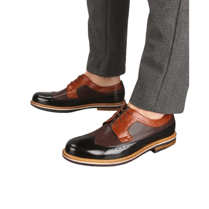 Brown half boots grain leather BOTIMO