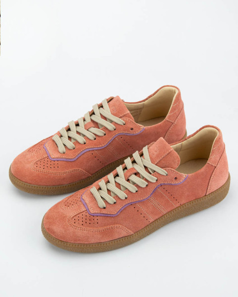 Pink leather sneakers BOTIMO