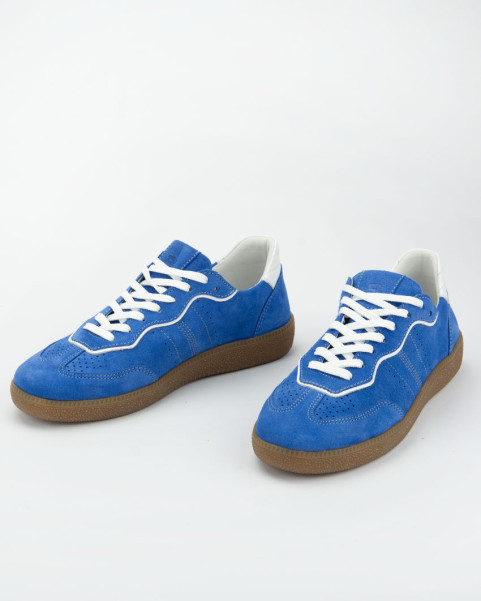 Blue leather sneakers BOTIMO