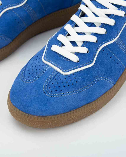 Blue leather sneakers BOTIMO