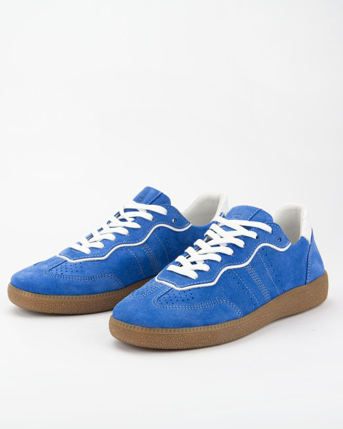 Blue leather sneakers BOTIMO