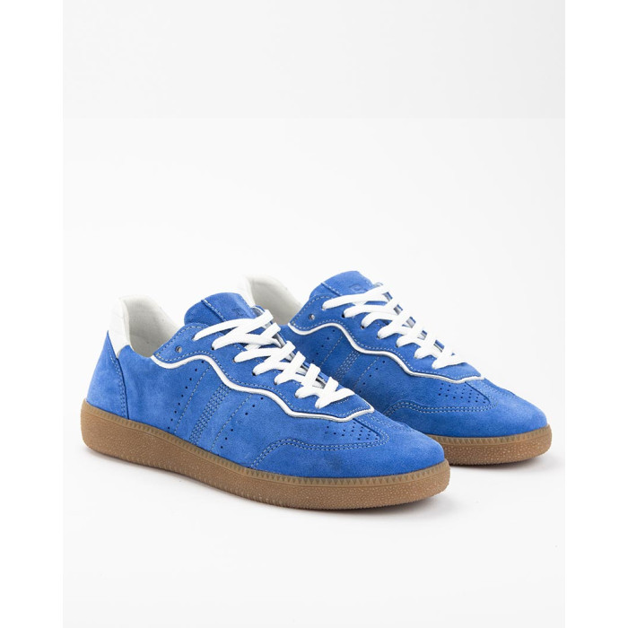 Blue leather sneakers BOTIMO